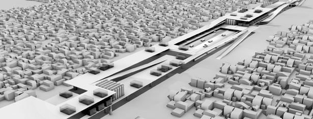 stacked kampung / tollway solution
