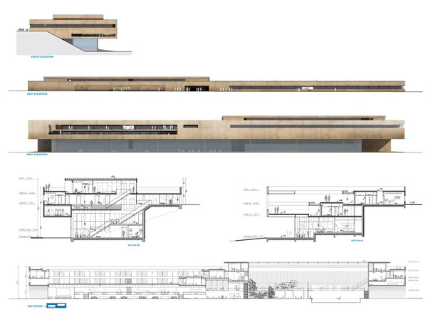 Sections and elevations