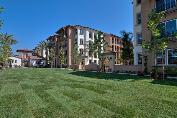 Interior courtyard.