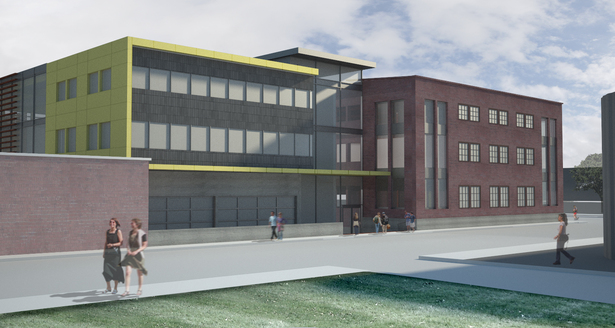 Exterior approach - 16th Street