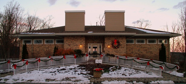 CLUBHOUSE - FRONT ELEVATION