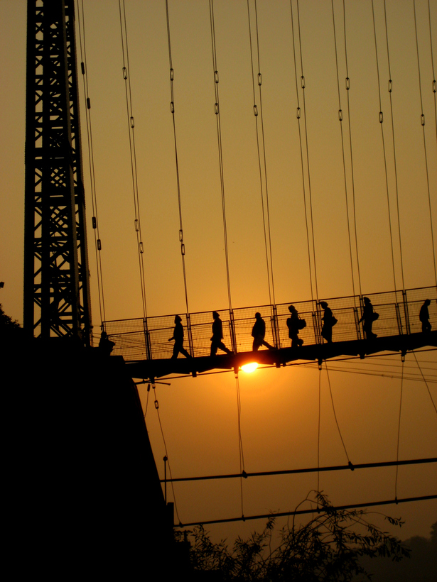 Suspension, Rishikesh, India