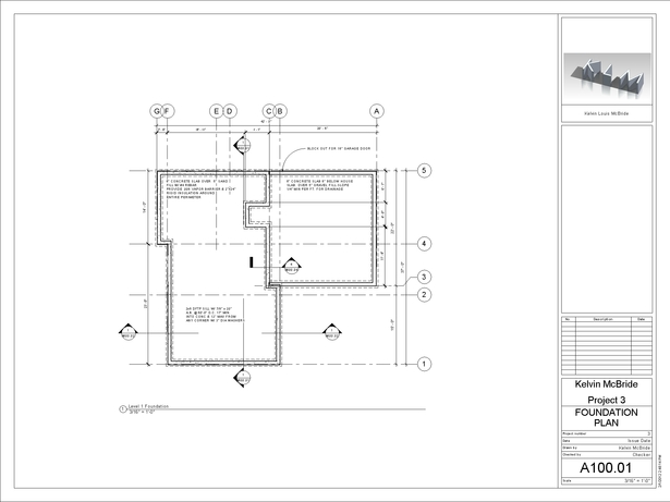 A100-01 - Foundation Plan
