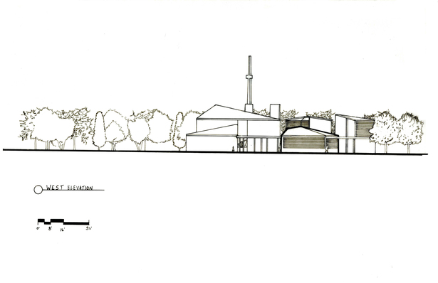 West elevation