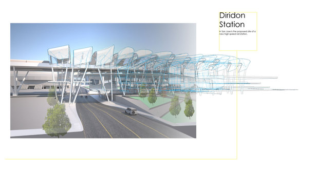 Diridon Station High Speed Rail, San Jose (Perkins+Will) 
