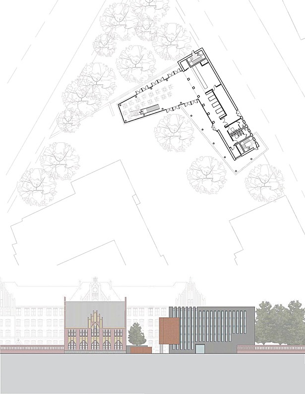 Ground Floor Plan &amp;amp;amp; Street Elevation