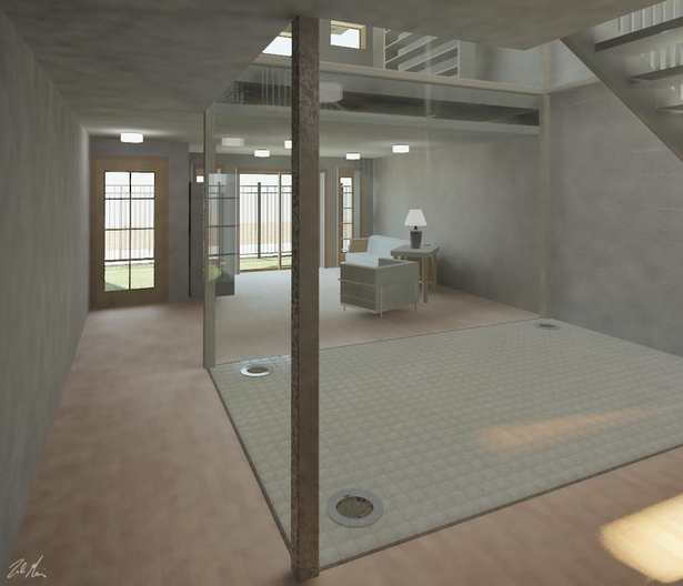 First Floor Hallway - Interior View