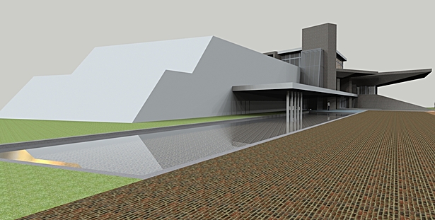 Rendering Phase 2: Study and incorporation of materials to the Composition.