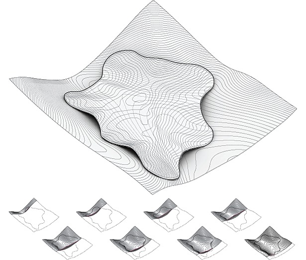 An ideal variant is selected from a number of candidates. 