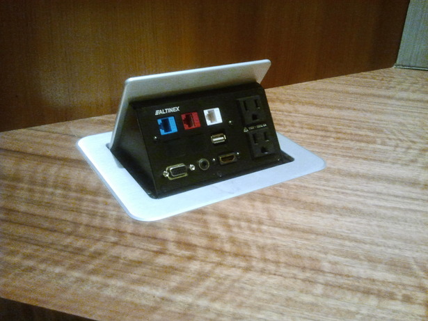 an installed tilt-up