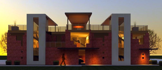Courtyard Elevation