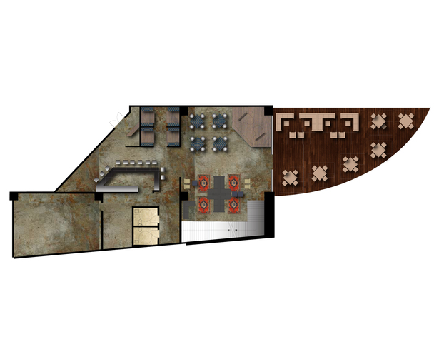 Red Sky Lounge First Floor Plan