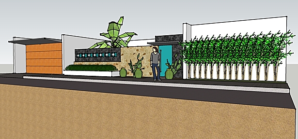 East street elevation 
