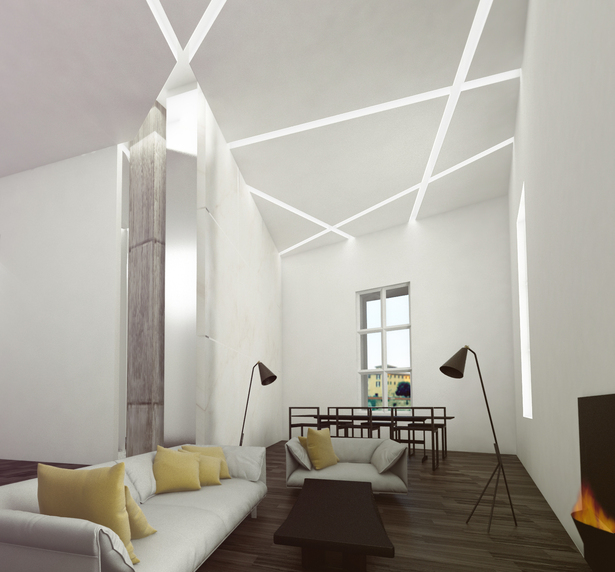 the suite, living room