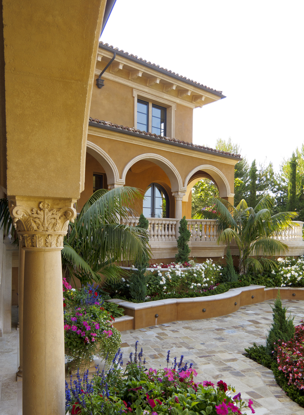 Guest Wing at Entry Courtyard