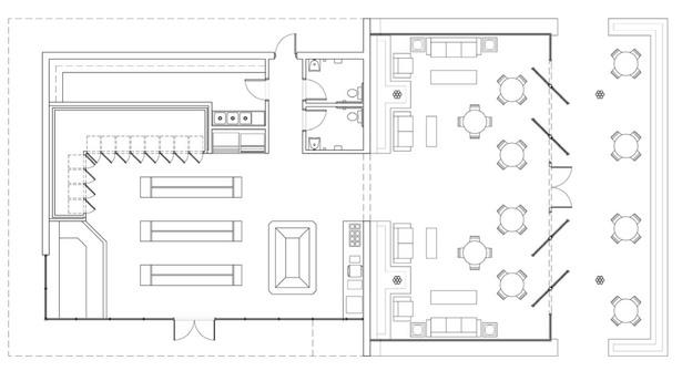 Plan by Jason Merkel-Collaborative Design with Cassandra Straub and Thais Catron