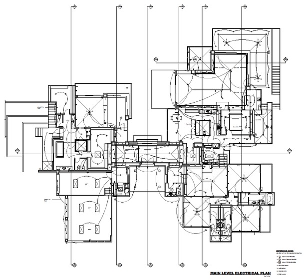 Main Level Electrical Plan