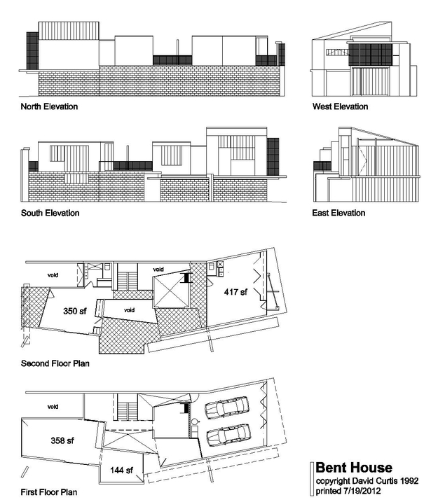 elevations, plans