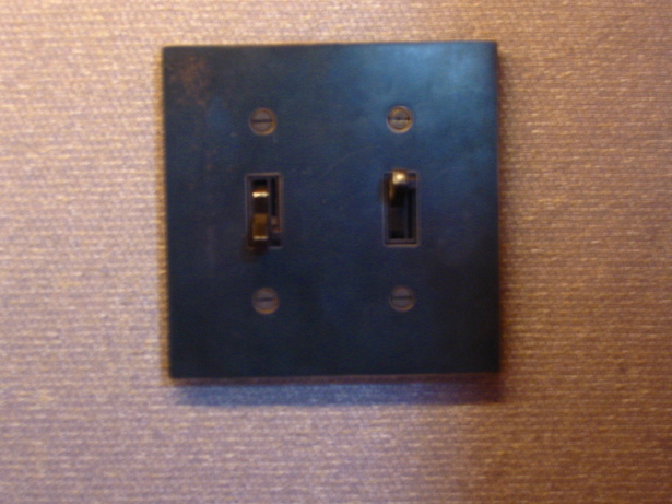 Custom Switch Plate Detail