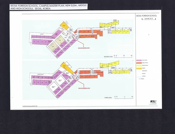 Floor Plans (levels 2 and 3)