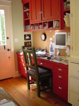 kitchen desk