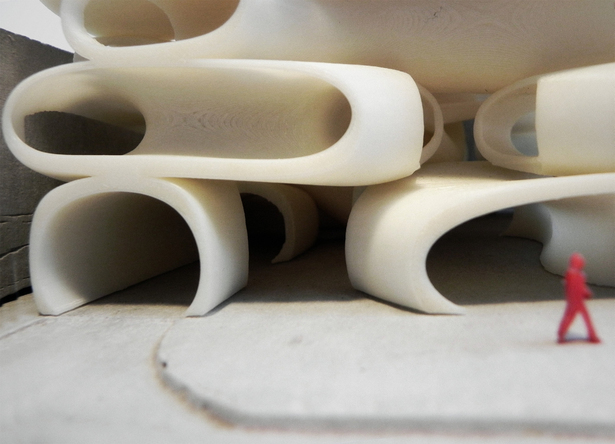 3d-printed model Ground Level