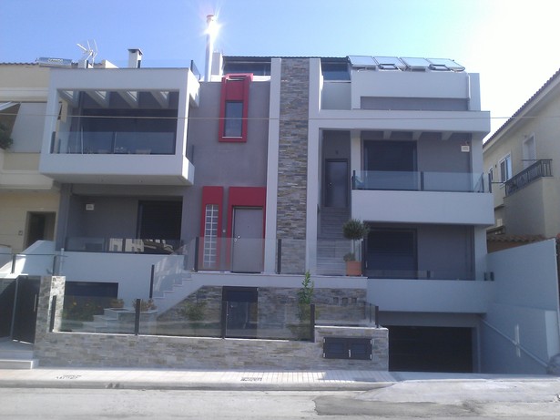 Front Elevetion perspective foto