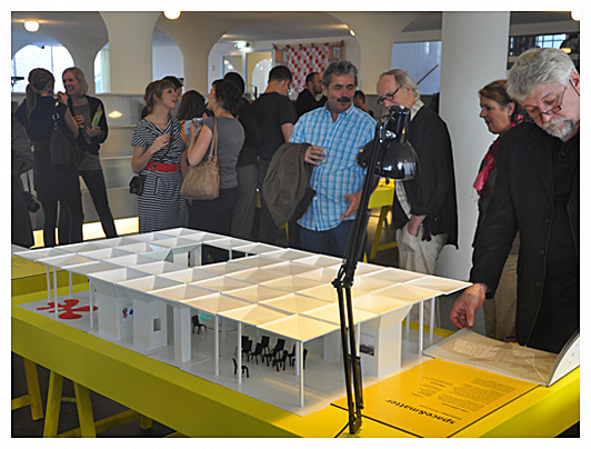 model on show