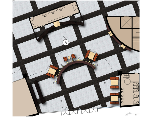 Meiji Lobby Floor Plan