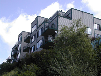 42 units over parking - 2 buildings