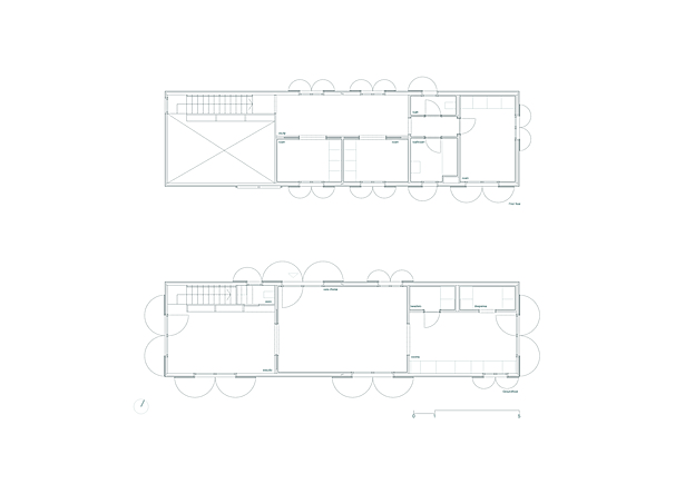 HARQUITECTES / house 205 / floor plans