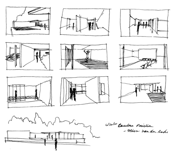 Barcelona Pavilion, Mies van der Rohe