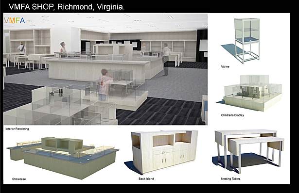 Retail Shop for Virginia Museum of Fine Arts