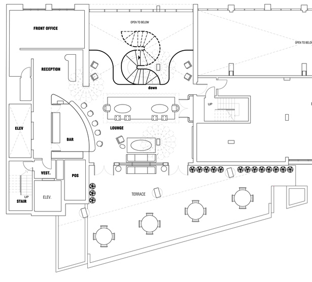 2nd Floor Lounge Plan