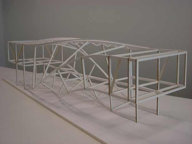 J House - Architectural Model of Structure