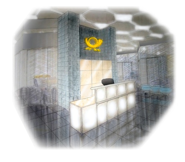 Deutsche Bank - Reception area