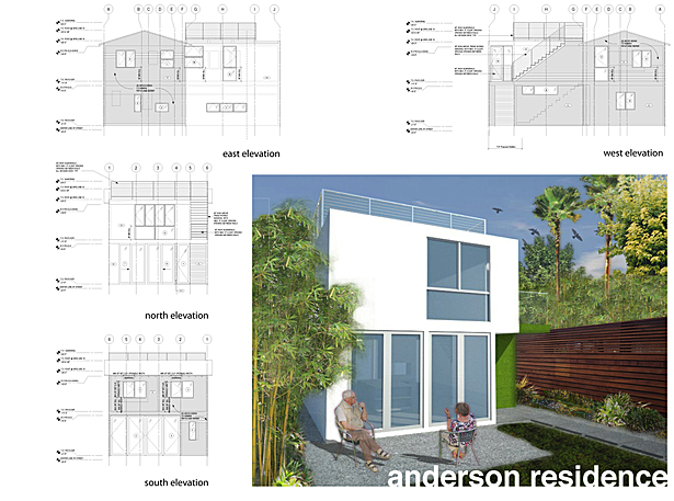 Exterior Elevations.