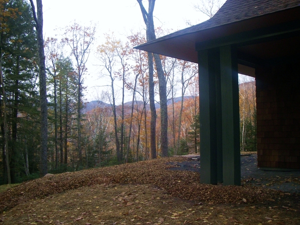 view to Catskill Mountains