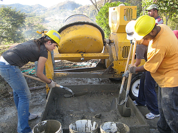 Mixing Concrete