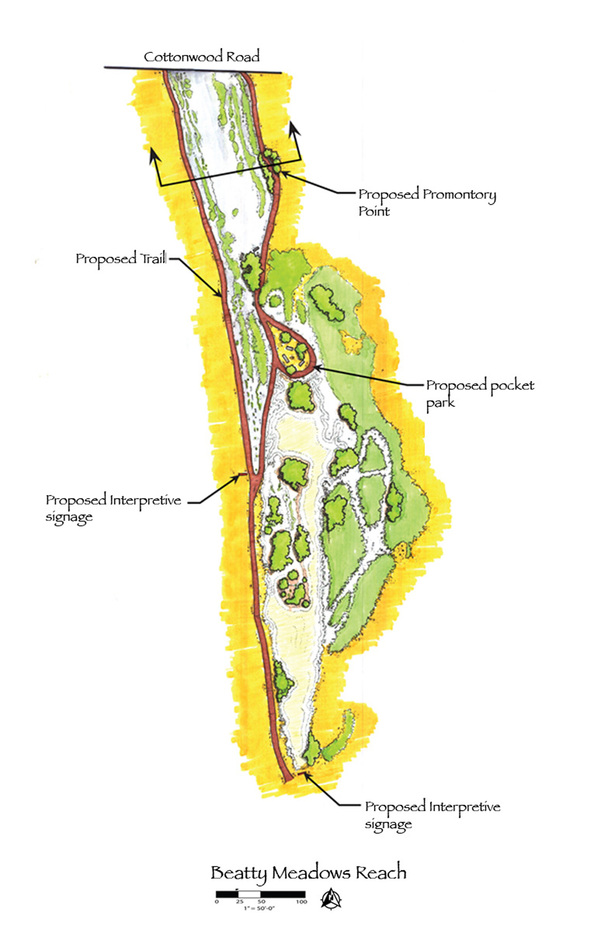beatty river trail-beatty, nv., class project