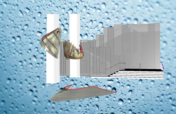 interior perspective towards light wall