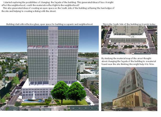 Iteration Building design- AutoCAD, Photoshop