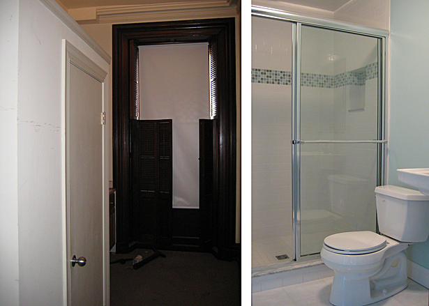 custom shower