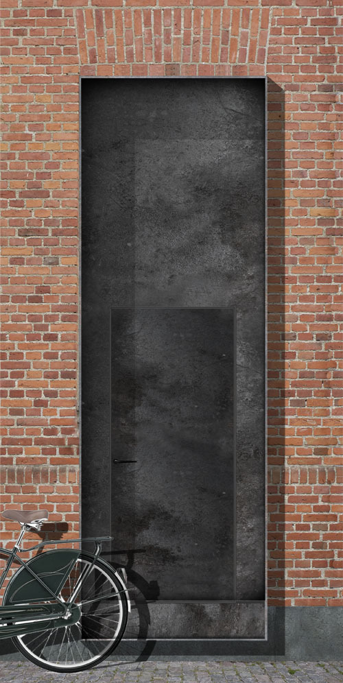 New Fire door.