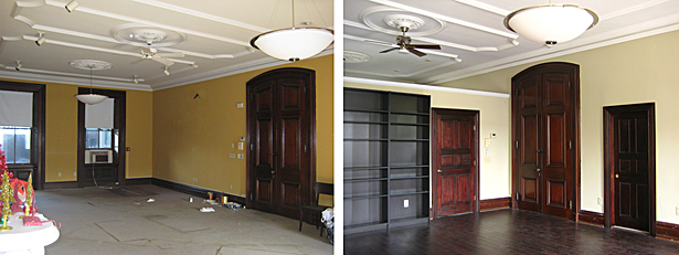 new dividing wall