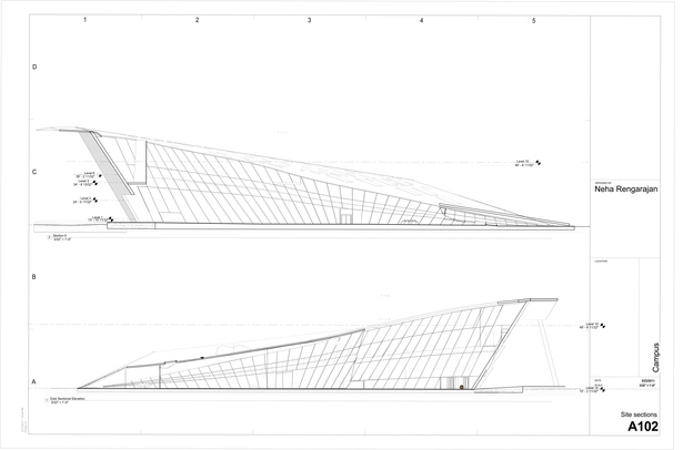 Longitudinal Sectional Elevations 