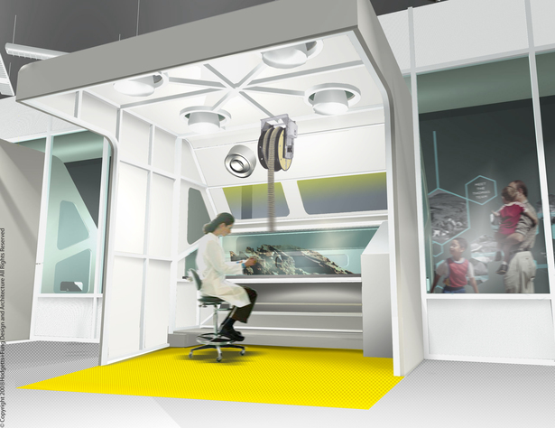 Lab Pod- B.I.M. + Photoshop Rendering