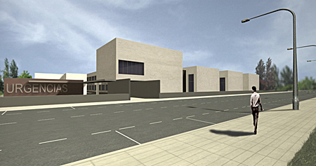 Healt Center –Rivas Vacia-Madrid, Madrid. Competition for Abella&Pera Architects.