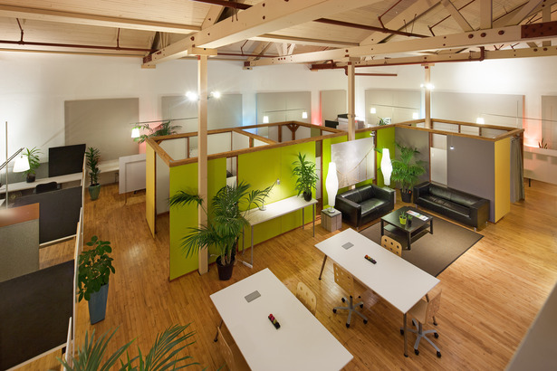 Rear Offices + Hot Desk Area