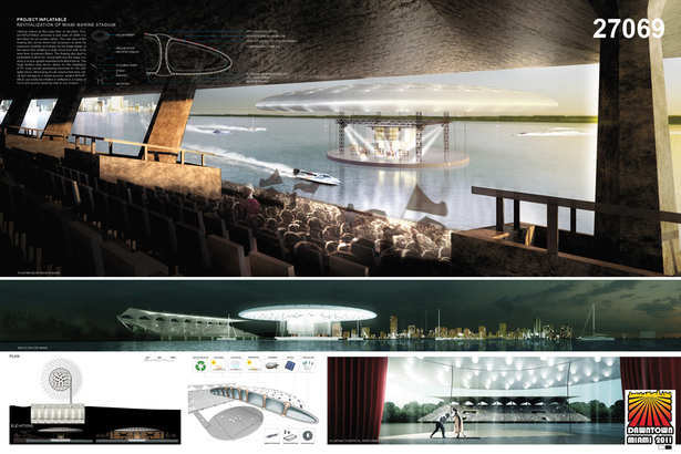 INFLATABLE: 2nd place: Eric Tan + Leon Lai Team: Pink Cloud.DK.Design Group Copenhagen, Denmark